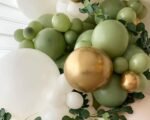 Sage Green Balloon Garland Kit | DIY Green White Gold Balloon Arch | Baby Shower Wedding Birthday Party Balloons | Balloon Decoration Kit - Image 4
