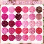 2 Sets 30 Colors Glass Seed Bugle Beads Kit Jewelry Making Craft Supplies - Image 4