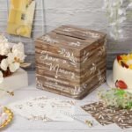 Share a Memory Cards with Box | 50 Guest Message Cards | Rustic Wood Keepsake Box | Wedding Graduation Birthday Guest Book Alternative - Image 6