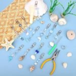 DIY Lip Gloss Keychain Making Kit: Bag Charm Jewelry Craft Set