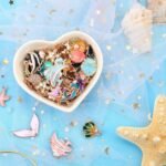 120PCS Ocean Charms for Jewelry Making Gold Starfish Seashell Pendant Kit - Image 3