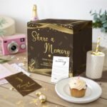 Memory Cards with Box | 50 Guest Message Cards | Memory Keepsake Box | Wedding Graduation Retirement Party Guest Book - Image 4