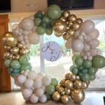Sage Green Gold Balloon Garland Kit | 160 Piece Balloon Arch | Green White Gold Party Balloons | Wedding Baby Shower Birthday Decor - Image 6