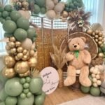 Sage Green Balloon Garland Kit | 155 Piece Balloon Arch | Sand White Chrome Gold Party Balloons | Baby Shower Wedding Decor - Image 7