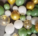 Sage Green Balloon Garland Kit | DIY Green White Gold Balloon Arch | Baby Shower Wedding Birthday Party Balloons | Balloon Decoration Kit - Image 5