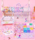 Kids Bracelet Making Kit 18+ Bracelets Bead Jewelry Craft Set with Charms Girls Gift