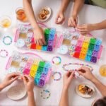 Pony Beads Bracelet Making Kit Kandi Letter Beads DIY Friendship Jewelry Craft Set - Image 4