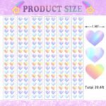 Heart Garland Banner | Glitter Hanging Party Decoration | Love Heart Paper Garland | Birthday Wedding Bridal Shower | Photo Booth Backdrop - Image 5