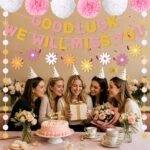 Daisy Farewell Party Decorations | Good Luck We Will Miss You Banner | Pink Coworker Goodbye Decor | Retirement Party Kit - Image 6