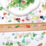 476PCS Champagne Gold Crystal Glass Beads 4mm 6mm 8mm 10mm 12mm Jewelry Making Kit - Image 3