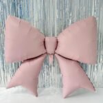 Pink Bow Balloon Set | Jumbo Foil Bow Balloons | Girls Birthday Party Decorations | Bridal Shower Engagement Decor | 38 Inch Bow Balloons - Image 3