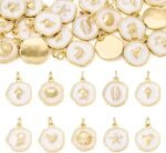 20PCS Sea Animal Charms Gold Enamel Ocean Beach Jewelry Making Pendants