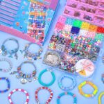 3600PCS Girls Bracelet Making Kit Unicorn Mermaid DIY Jewelry Craft Gift