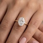 Oval Cut White Moissanite Daimond Ring | 925 Sterling Silver Zircon Engagement Ring | Romantic Wedding Band | Promise Promise Ring for Women - Image 3