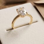 Oval Cut White Moissanite Daimond Ring | 925 Sterling Silver Zircon Engagement Ring | Romantic Wedding Band | Promise Promise Ring for Women - Image 4