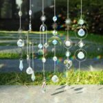 6PCS Silver Crystal Suncatchers Hanging Window Prisms Rainbow Sun Catcher Home Garden Decor - Image 2