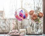 Inspirational Butterfly Acrylic Suncatcher Window Hanging Colorful Butterfly Gift for Women Home Decor - Image 3