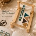 Adjustable Wood Bead Loom Kit Jewelry Weaving Frame Seed Bead Bracelet Making Tool - Image 2