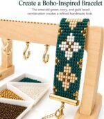 Adjustable Wood Bead Loom Kit Jewelry Weaving Frame Seed Bead Bracelet Making Tool - Image 5