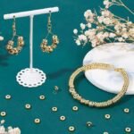 18K Gold Plated Heishi Spacer Beads, 6mm Flat Disc Brass Jewelry Making Supplies - Image 3
