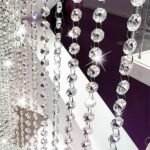 Crystal Chandelier Bead Chain Clear Glass Octagon Prism Garland for Wedding Home DIY Decor - Image 4