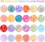 Multicolor Pearl Beads Assortment for Jewelry Making Crafts (4mm-10mm) - Image 3