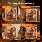 Halloween Ghost Pearl Art DIY Kit: Bead Wall Display Craft Set - Image 3