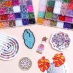 Glass Bugle Beads Kit: 144 Colors for Jewelry Making, Embroidery, Crafts