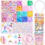Kids Bracelet Making Kit 18+ Bracelets Bead Jewelry Craft Set with Charms Girls Gift - Image 2