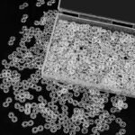 500PCS S Clips Loom Bracelet Connectors Clear Rubber Band Refill Kit DIY Jewelry Making - Image 2