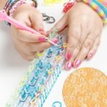 500PCS S Clips Loom Bracelet Connectors Clear Rubber Band Refill Kit DIY Jewelry Making