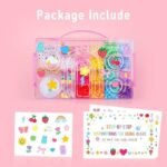 Pony Beads Bracelet Making Kit Kandi Letter Beads DIY Friendship Jewelry Craft Set - Image 2