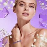 850PCS Purple Crystal Glass Rondelle Beads 4mm 6mm 8mm 10mm Jewelry Making Kit - Image 5