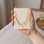 Bridal Pearl Choker Necklace | Freshwater Pearl Wedding Jewelry | Gold Pearl Necklace | Elegant Statement Necklace | Gift For Her - Image 10