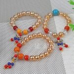 476PCS Champagne Gold Crystal Glass Beads 4mm 6mm 8mm 10mm 12mm Jewelry Making Kit - Image 4