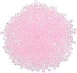 2000PCS Light Pink Glass Seed Beads 2mm Mini Bugle Beads Jewelry Making DIY Kit