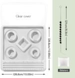 Bracelet Bead Design Board with Clear Cover Jewelry Making Beading Tray Organizer - Image 2