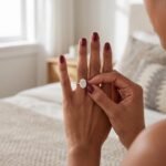 Oval Cut White Moissanite Daimond Ring | 925 Sterling Silver Zircon Engagement Ring | Romantic Wedding Band | Promise Promise Ring for Women - Image 5