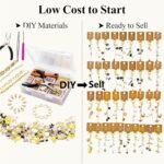 DIY Lip Gloss Keychain Making Kit: Bag Charm Business Starter Set - Image 3