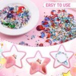 Celestial Star Moon Beads Kit: Crystal, Seed, Pearl, Spacer for Jewelry Making Crafts - Image 5