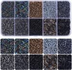Opaque Glass Seed Beads Kit: 10 Styles, Jewelry Making Supplies - Image 4