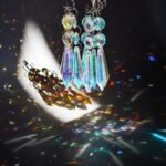 20PCS Aurora Crystal Icicle Prisms Chandelier Suncatcher Rainbow Maker Window Hanging Decor - Image 2