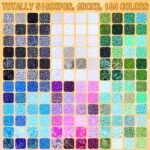 Glass Seed and Bugle Beads Kit: 144 Colors, 2MM 12/0 and 7MM Tube Beads for Jewelry Making Supplies - Image 3