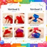 300PCS Colored PVC Chain Strip Kit: DIY Suncatcher Garland, Party Decoration Craft - Image 3