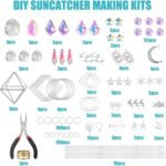 DIY Crystal Suncatcher Kit: 380 Pieces, 15 Rainbow Window Ornaments - Image 3