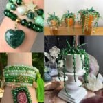 1000PCS Green Crystal Glass Beads Assorted Faceted Bicone Teardrop Beads for Jewelry Making - Image 5