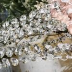 Crystal Chandelier Bead Chain Clear Glass Octagon Prism Garland for Wedding Home DIY Decor - Image 2