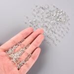 3000PCS 3MM White Glass Seed Beads 8/0 Silver Lined Transparent Round Spacer Beads Jewelry Making - Image 4