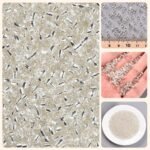 3000PCS 3MM White Glass Seed Beads 8/0 Silver Lined Transparent Round Spacer Beads Jewelry Making - Image 5