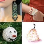10322PCS Glass Seed Beads & Sequins Craft Kit: 4MM Beads, 6MM Spangles for Jewelry Making - Image 5
